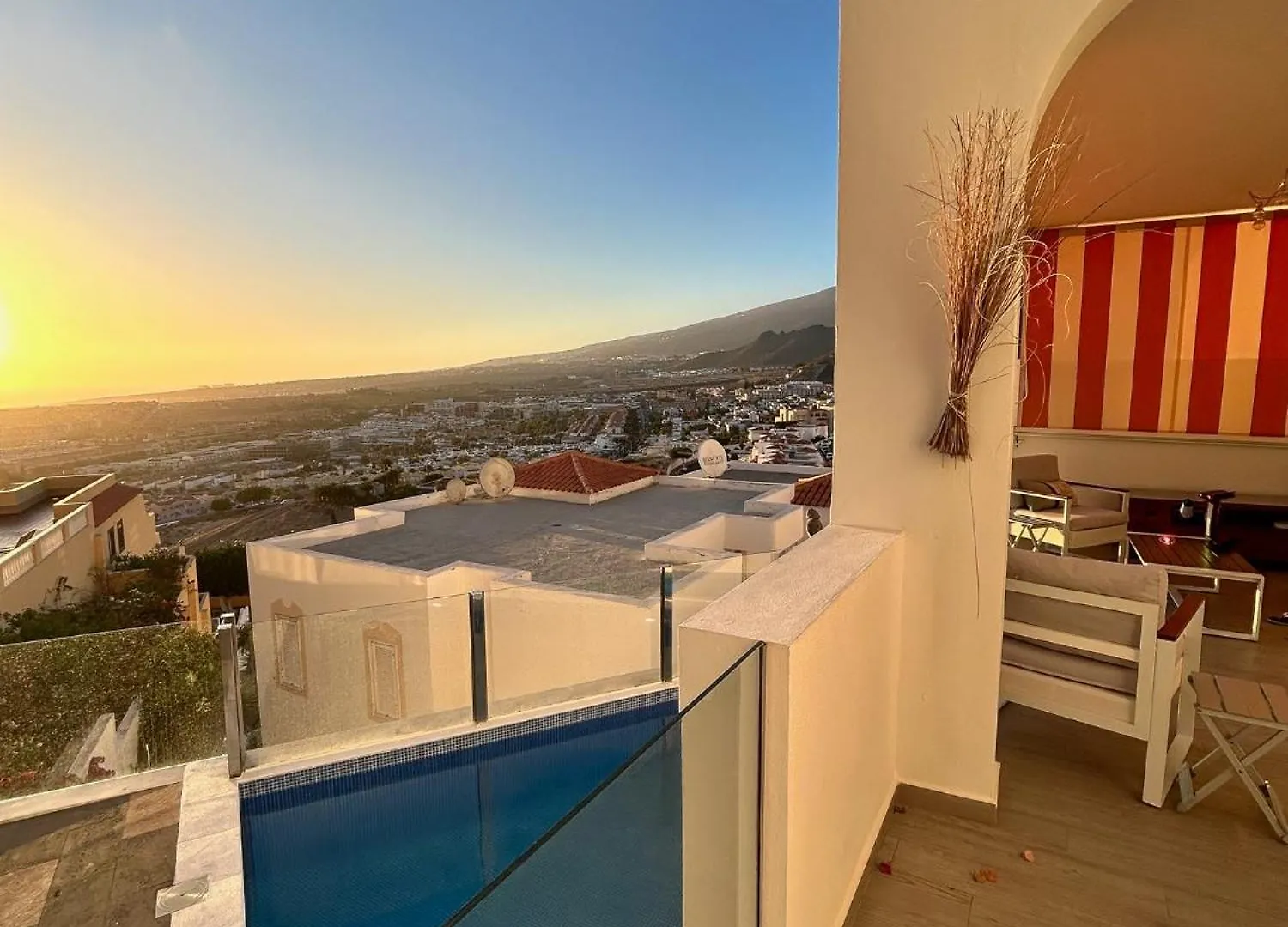 Vila Mirador Balcon Del Atlantico Y Piscina Privada Costa Adeje  Costa Adeje (Tenerife)